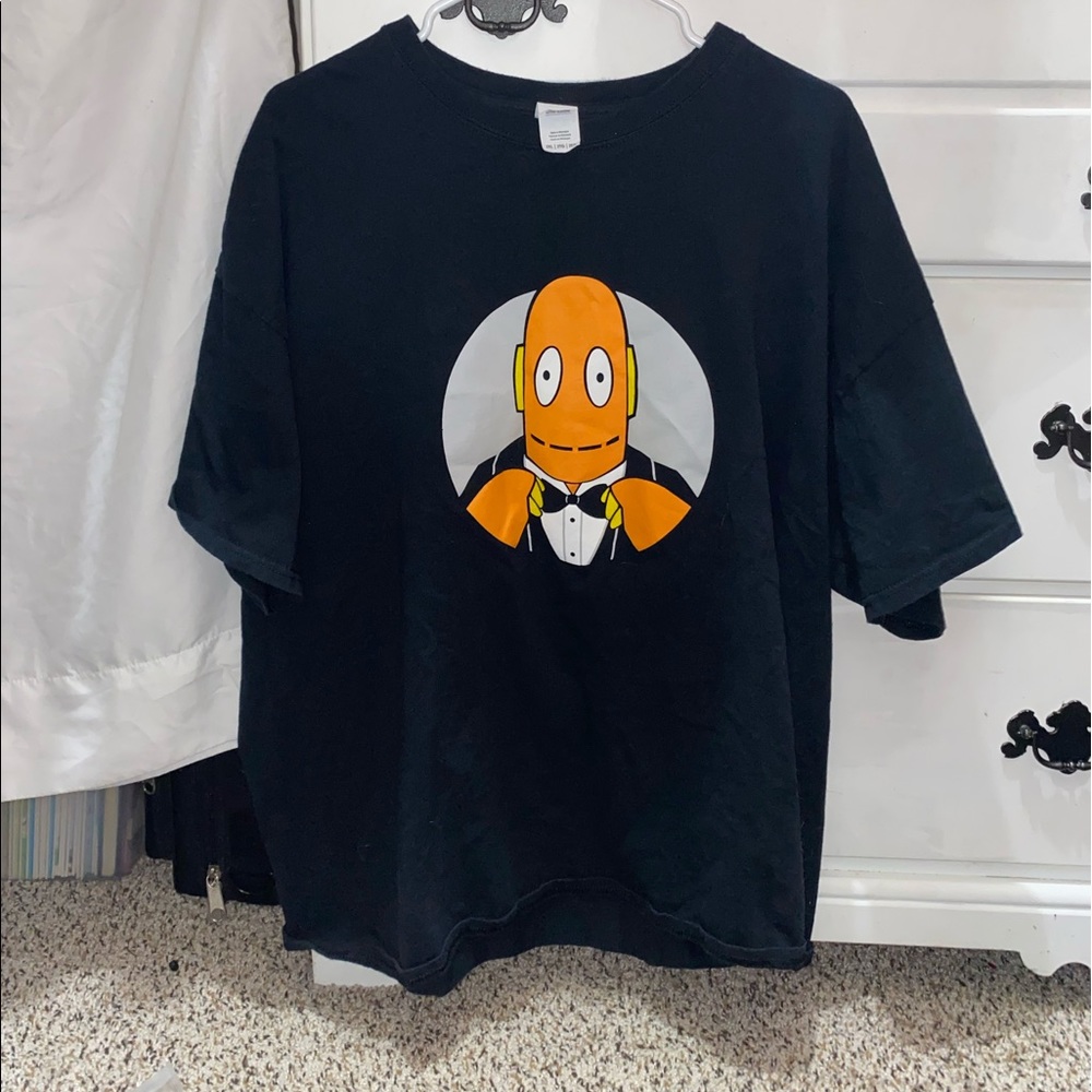 2XL BrainPop Moby in a tux black graphic tee worn once great condition